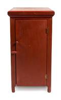 A RedPainted Side Cabinet