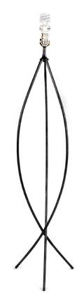 A Tripod Metal Lamp