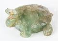 A Chinese Carved Hardstone Model of a Turtle