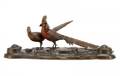 Austrian Cold Painted Bronze Pheasant Ink Set