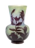 A Galle Cameo Glass Vase